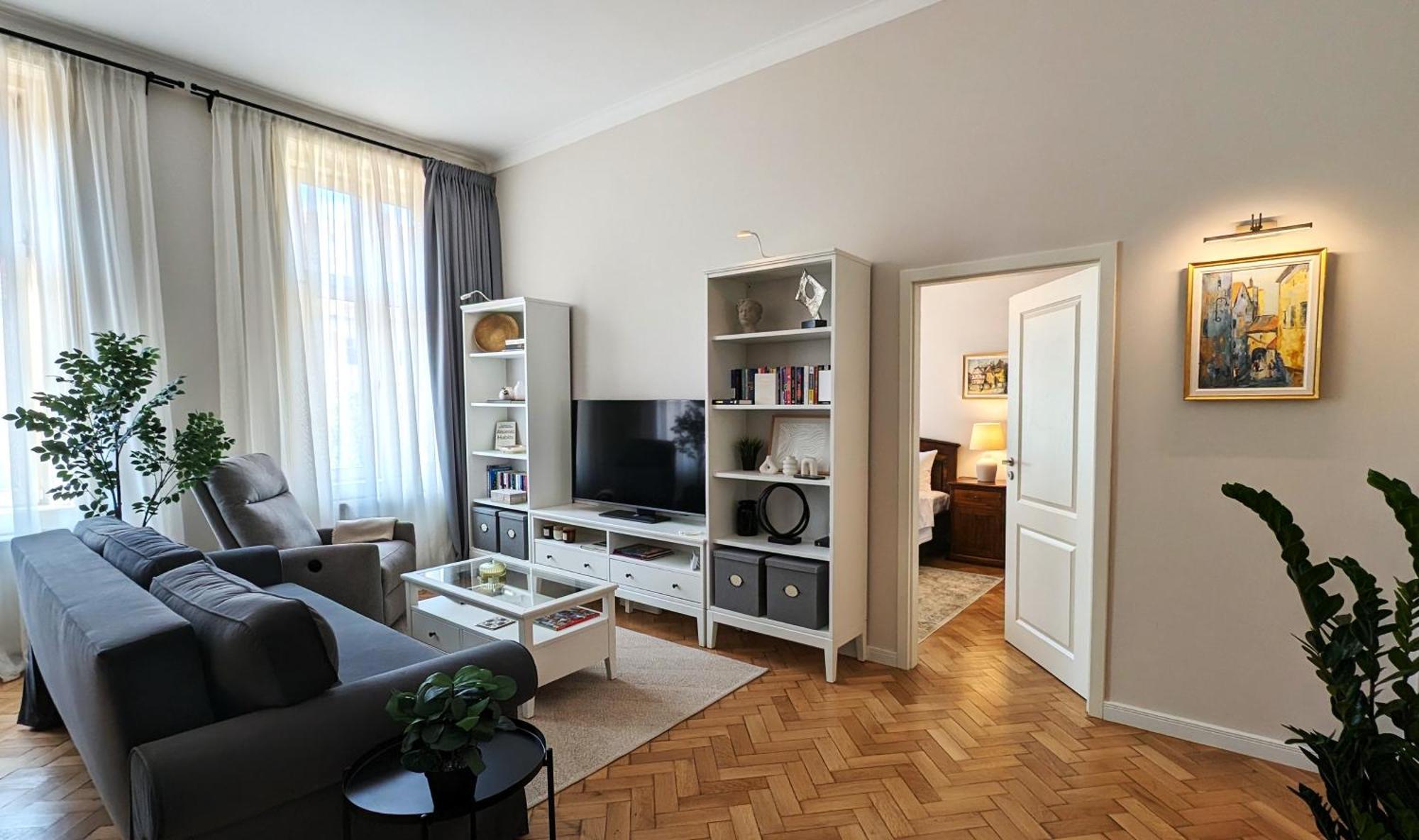 Apartment In Historic Center, Quiet Area, Ac Sibiu Exterior foto