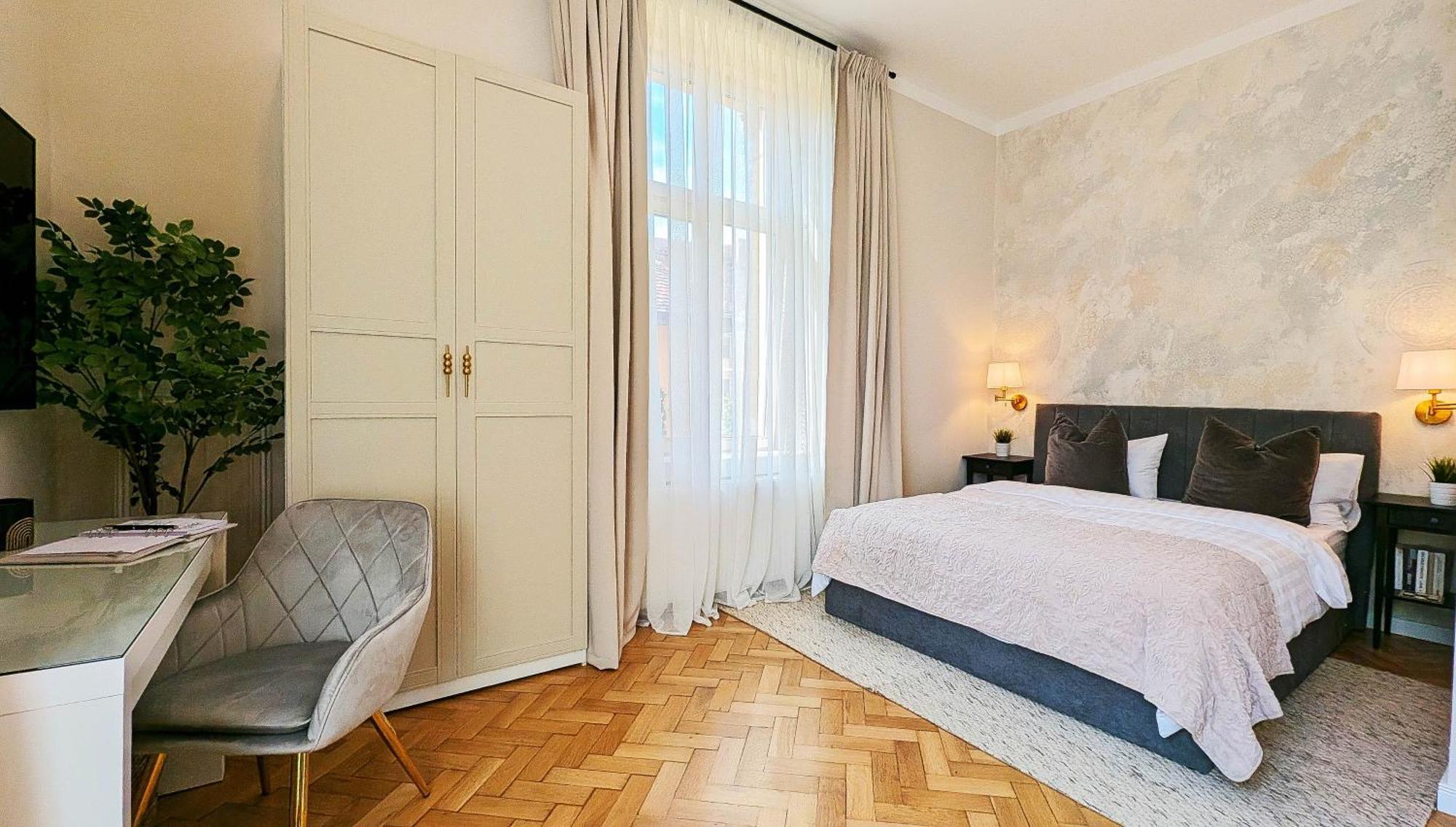 Apartment In Historic Center, Quiet Area, Ac Sibiu Exterior foto
